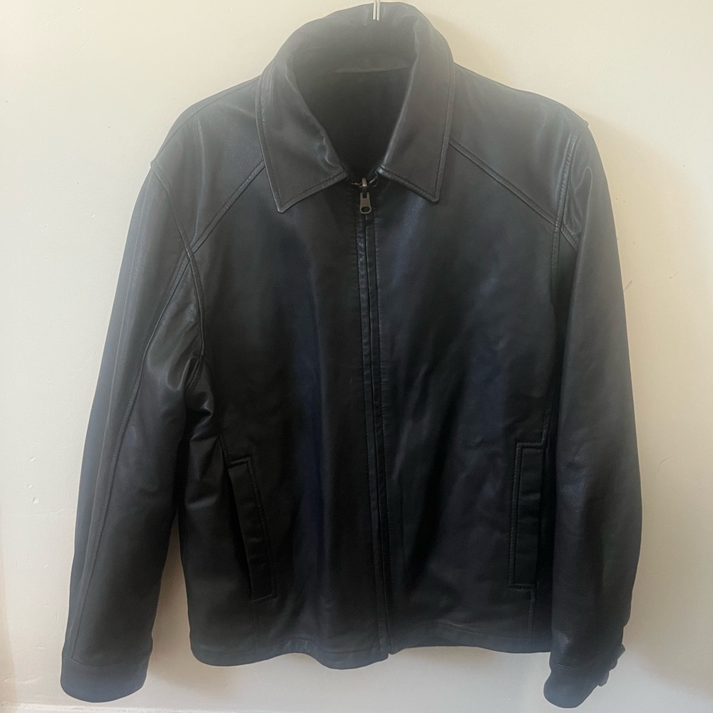 Genuine Italian Leather Classic Reversible Cashmere & Wool Inner Jacket
